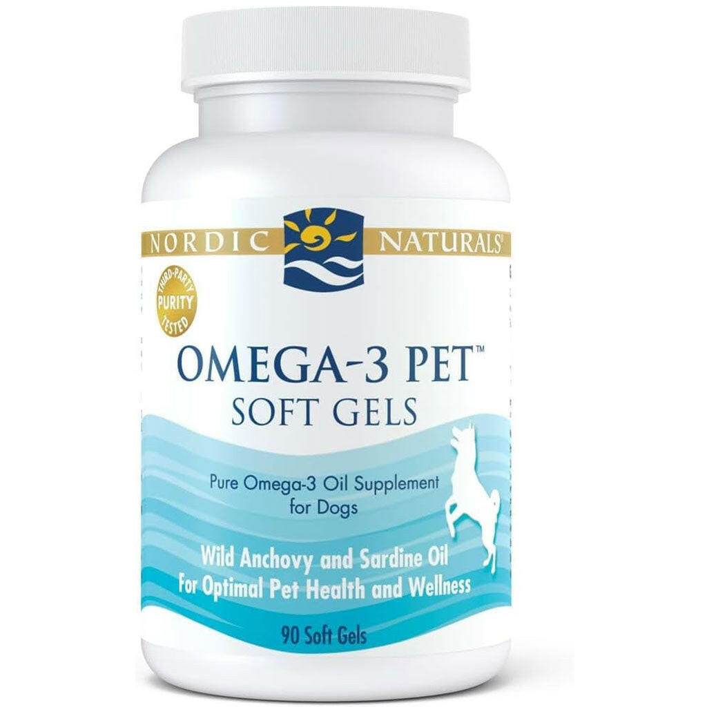 Nordic Naturals Omega-3 Pet Soft Gels Supplement for Dogs