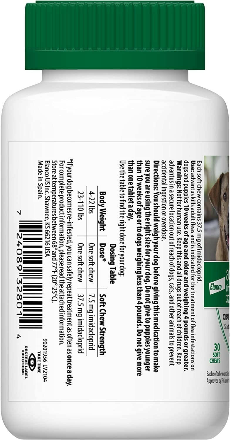 Advantus Oral Flea Treatment (23-110 lbs)