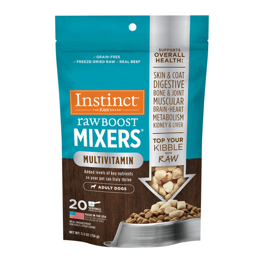 Instinct Adult Raw Boost Freeze Dried Multivitamin Dog Mixers (5.5oz)